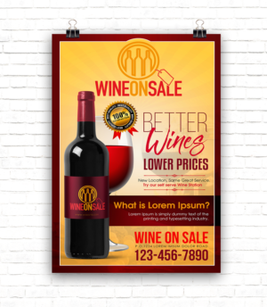 Wine Company Flyer Design | Flyer Design by SAI DESIGNS