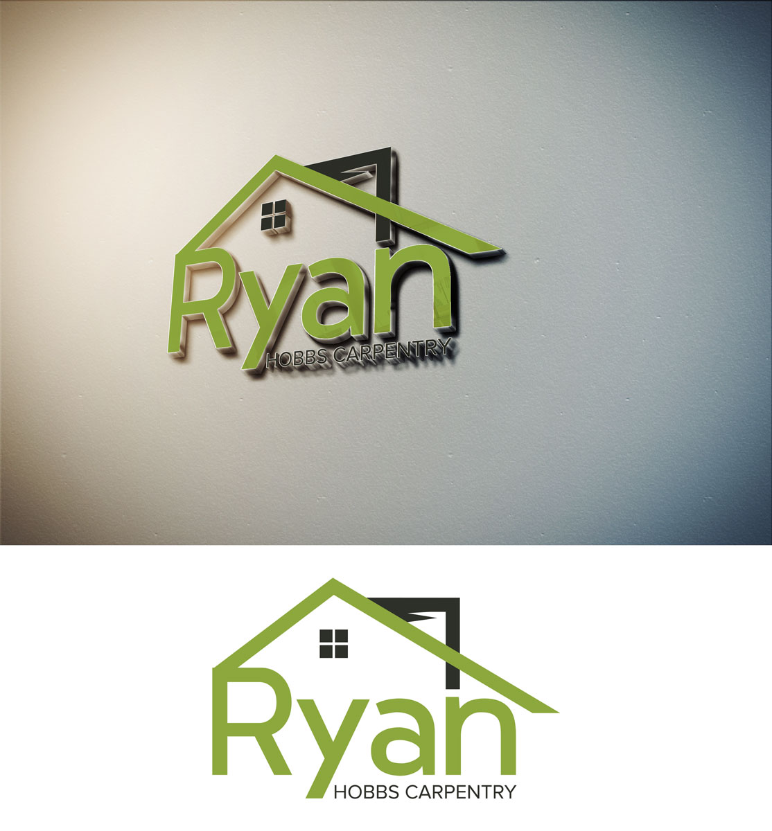 Logo Design by Impressive Solutions for Ryan Hobbs Carpentry | Design #19898720