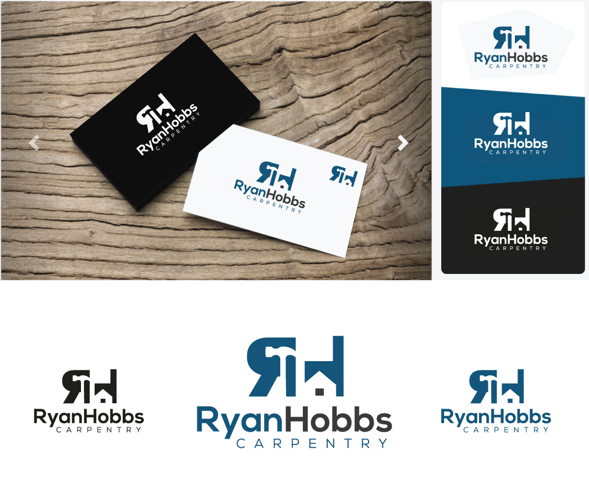 Logo Design by designmind78 for Ryan Hobbs Carpentry | Design #19904586