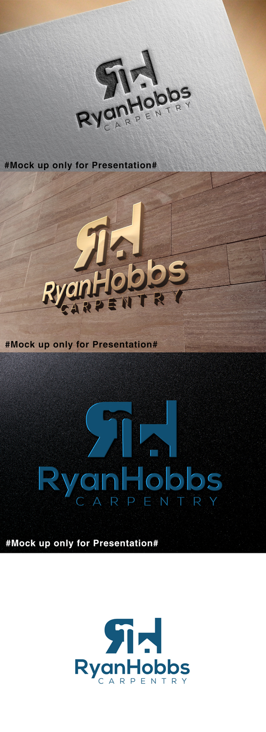 Logo Design by designmind78 for Ryan Hobbs Carpentry | Design #19904803