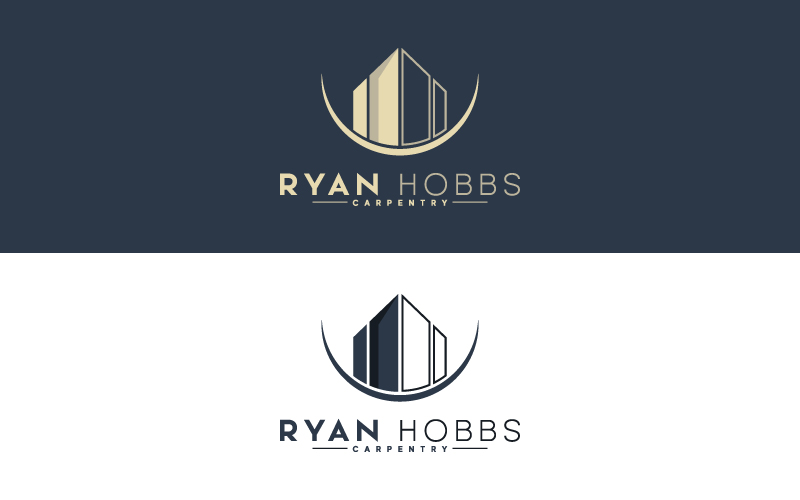 Logo Design by ilovedesign1 for Ryan Hobbs Carpentry | Design #19905080