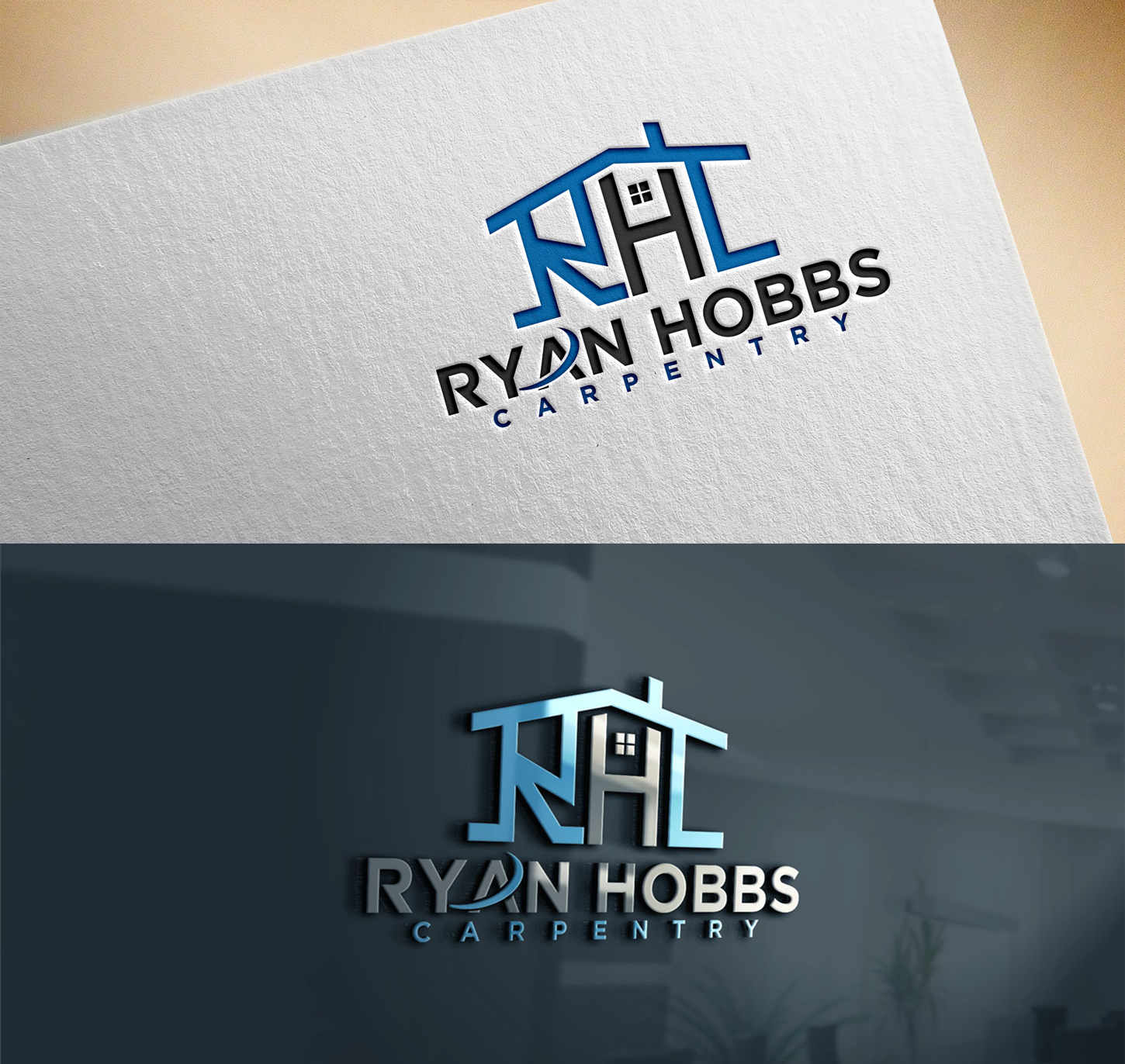 Logo Design by design_ghost 2 for Ryan Hobbs Carpentry | Design #19900601