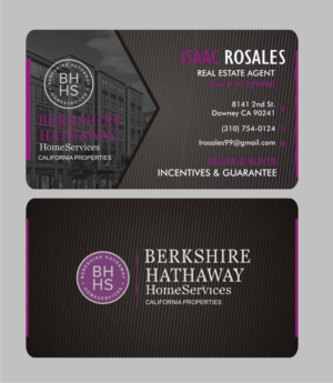 Business Card Design by yadavsushil for Berkshire Hathaway Home Serives | Design #19904472