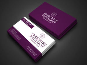 Design de Carte de Visite par Tripti Ranjan Gain pour Berkshire Hathaway Home Serives | Design : #19903555