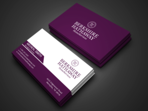 Design de Carte de Visite par Tripti Ranjan Gain pour Berkshire Hathaway Home Serives | Design : #19903556