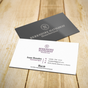 Design de Carte de Visite par Sujan4art pour Berkshire Hathaway Home Serives | Design : #19903723
