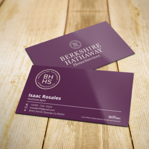 Design de Carte de Visite par Sujan4art pour Berkshire Hathaway Home Serives | Design : #19903747