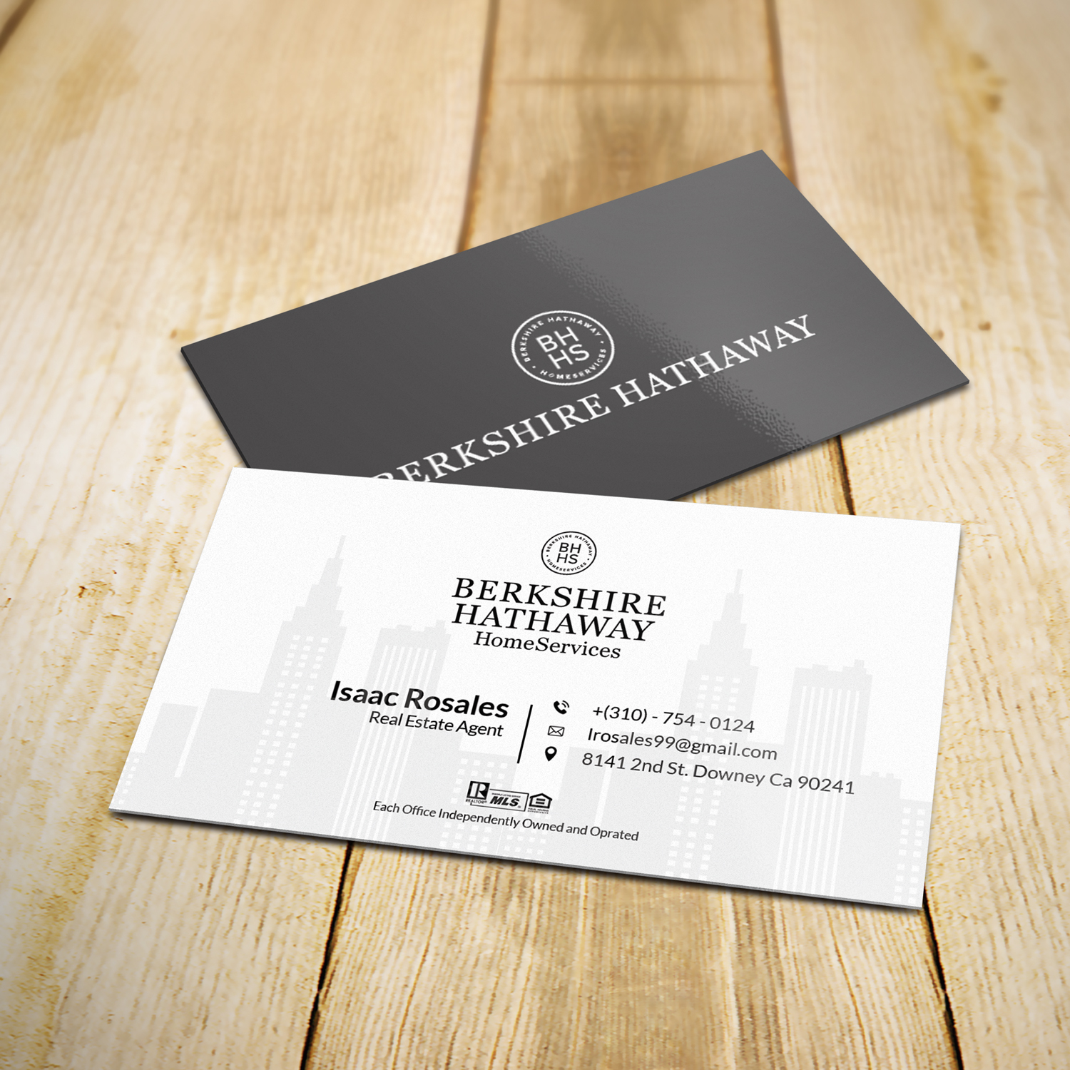 Business Card Design by Sujan4art for Berkshire Hathaway Home Serives | Design #19907347