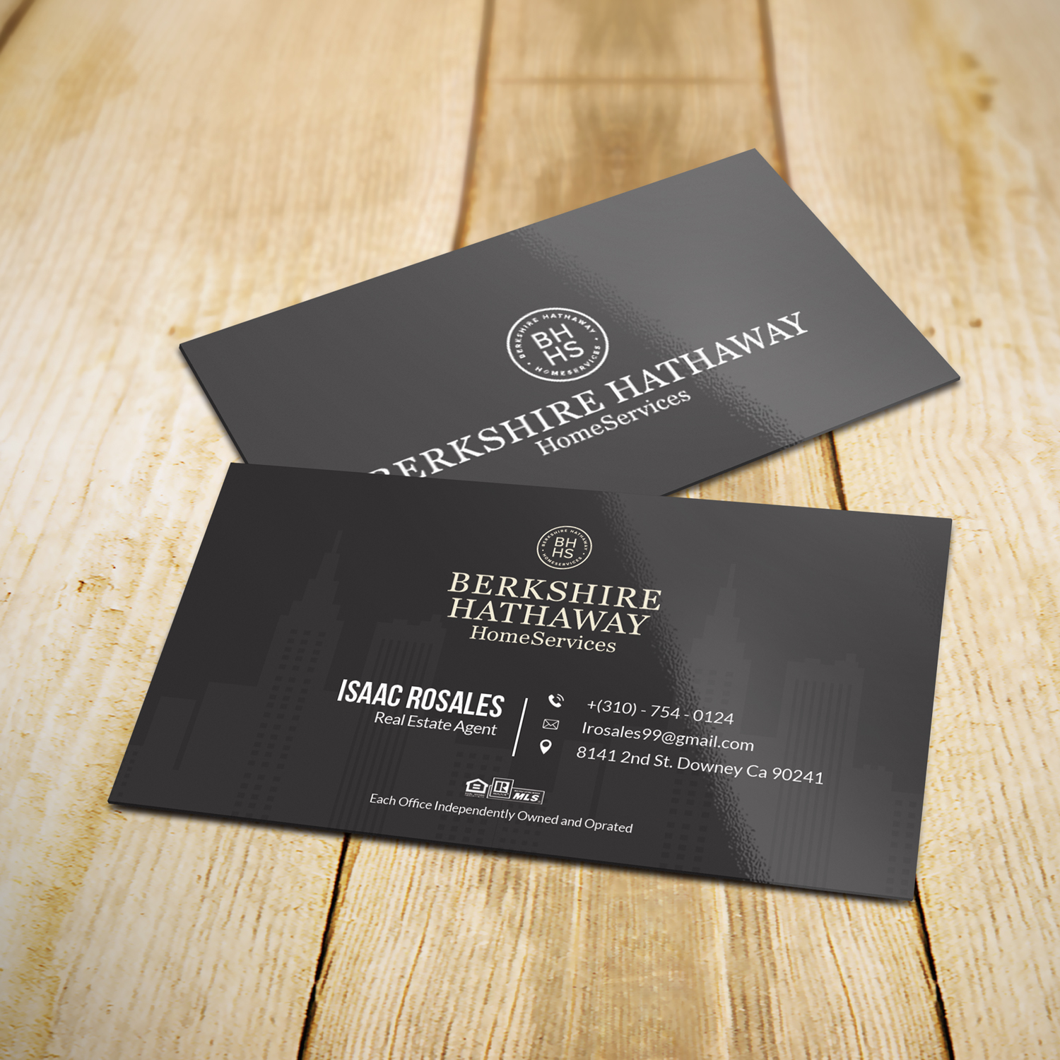 Design de Carte de Visite par Sujan4art pour Berkshire Hathaway Home Serives | Design #19907752