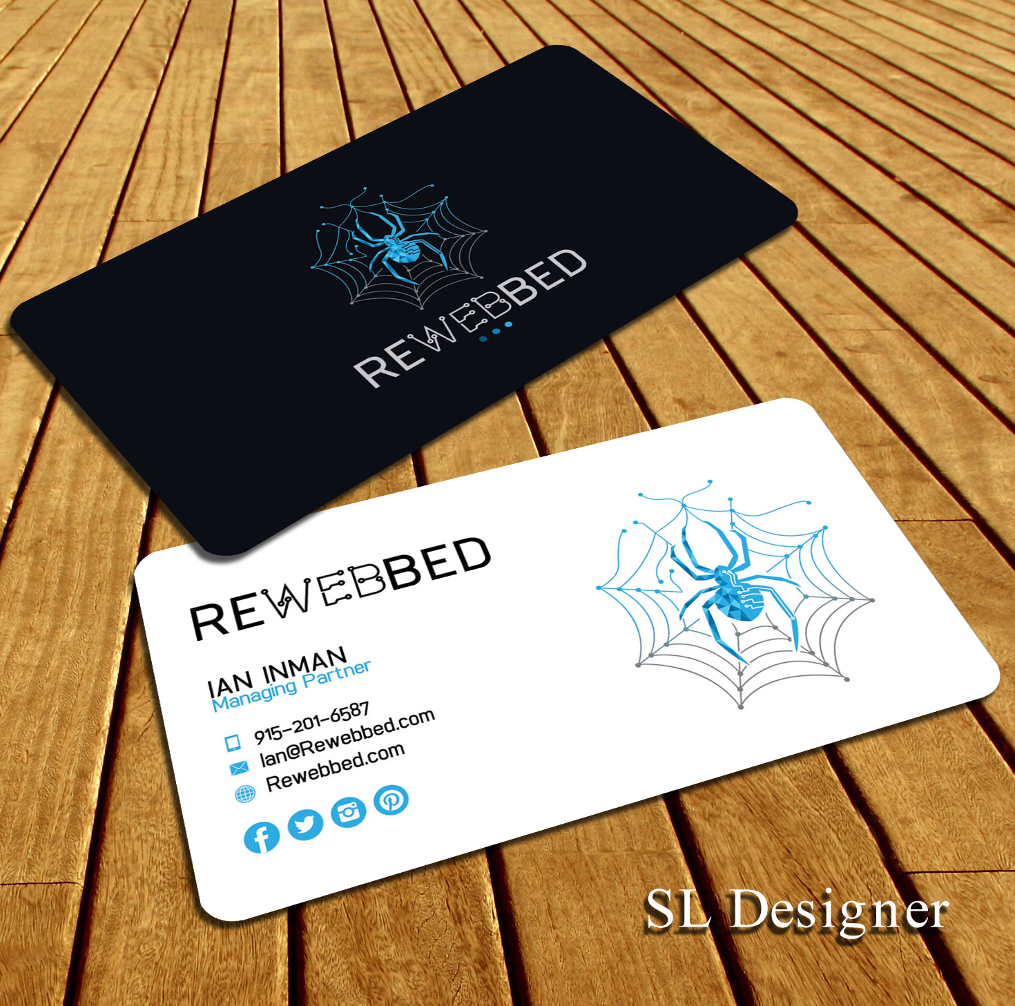 Business Card Design by SL Designer for this project | Design #19896754