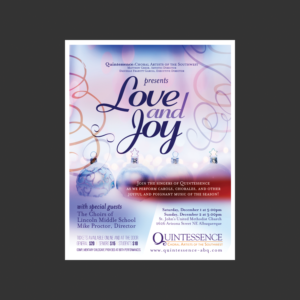 Flyer for Choir Christmas Concert | Diseño de Flyer por see why