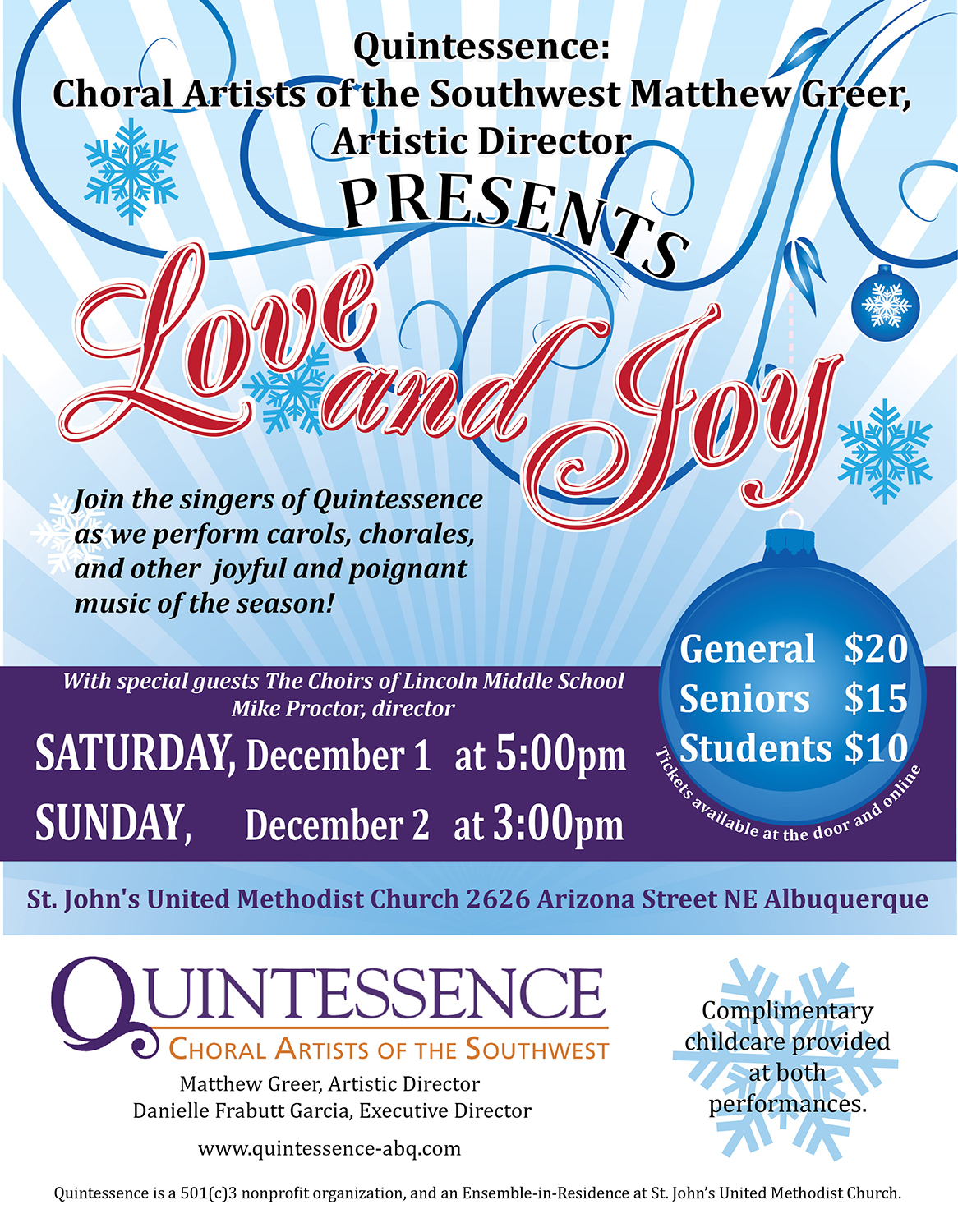 Flyer Design by Sheingart for St. John's United Methodist Church | Design #19948529