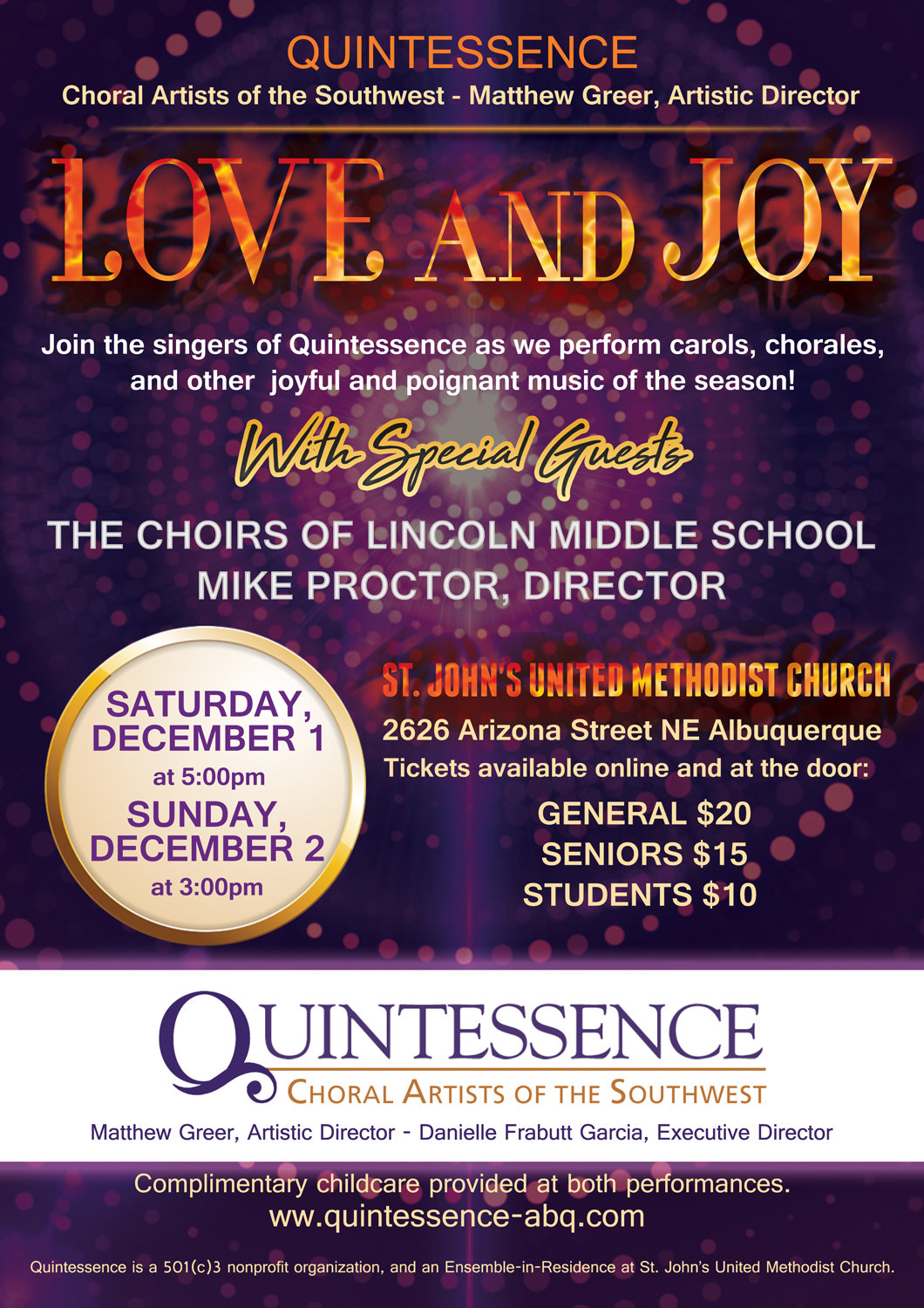 Flyer Design by leuchi for St. John's United Methodist Church | Design #19937663