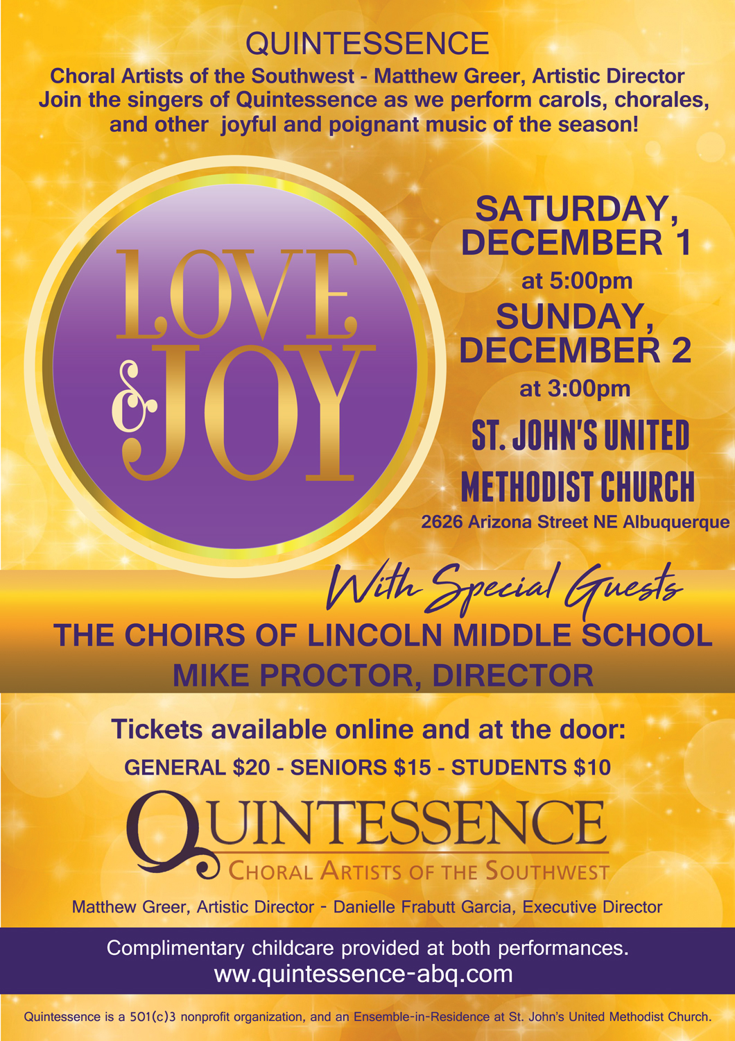 Flyer Design by leuchi for St. John's United Methodist Church | Design #19962395