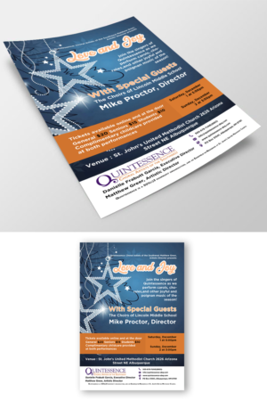 Flyer Design by debdesign for St. John's United Methodist Church | Design: #19906274