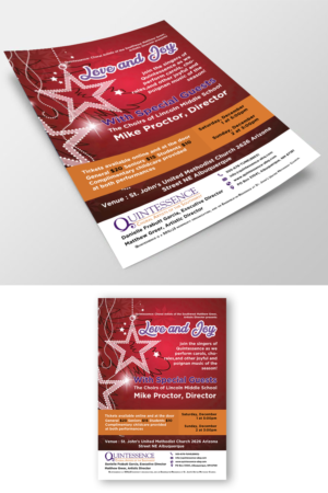 Flyer Design by debdesign for St. John's United Methodist Church | Design: #19906275
