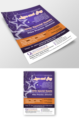 Flyer Design by debdesign for St. John's United Methodist Church | Design: #19906276
