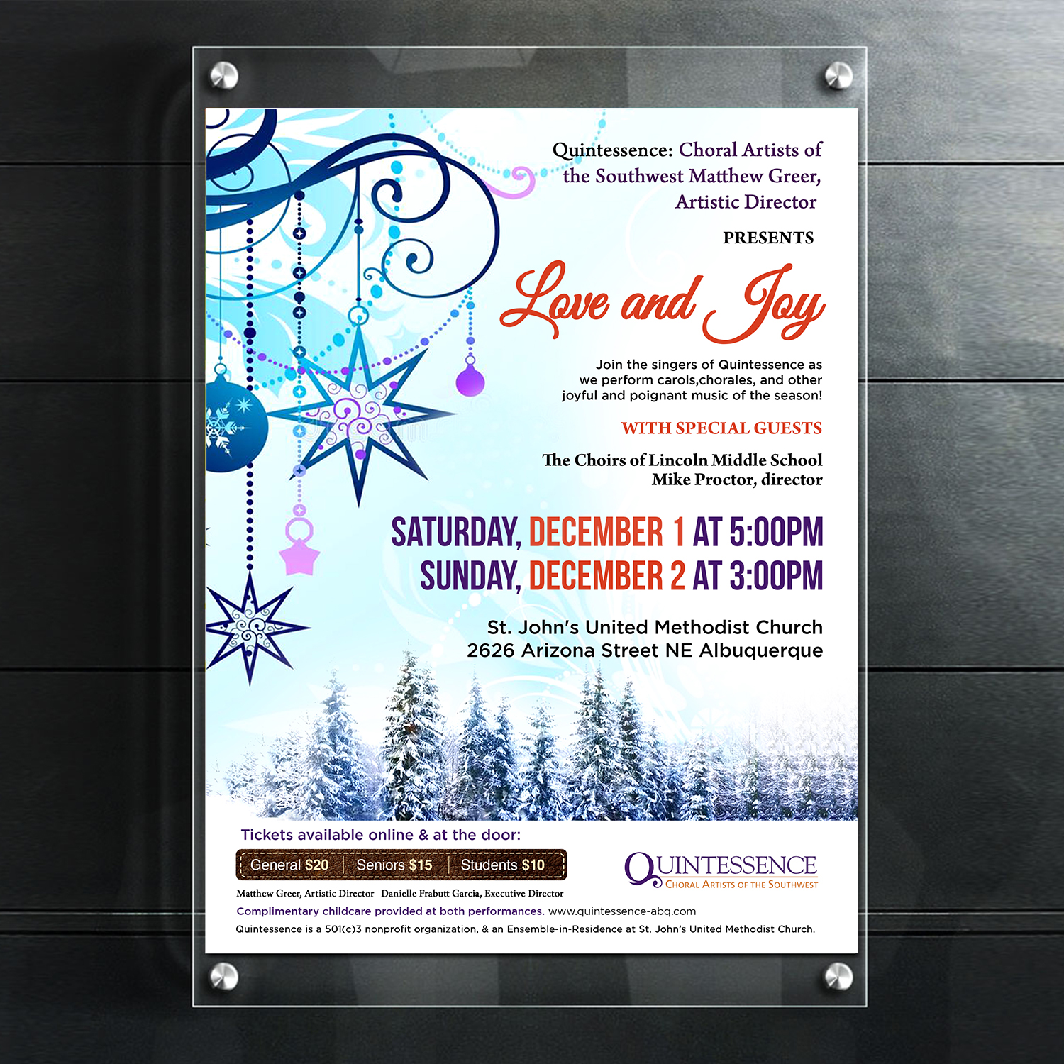 Flyer Design by debdesign for St. John's United Methodist Church | Design #19917650