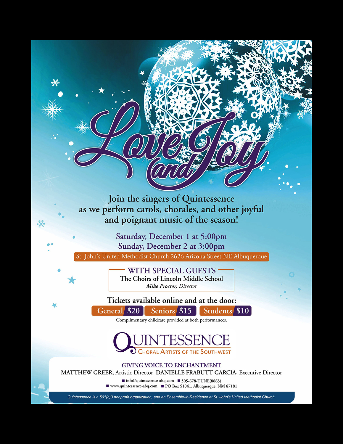 Flyer Design by Fine Graphics House for St. John's United Methodist Church | Design #19958277