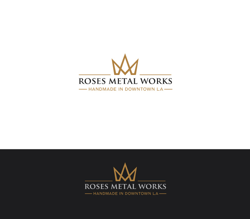 Logo Design by instudio for Roses Metal Works  | Design #19911612