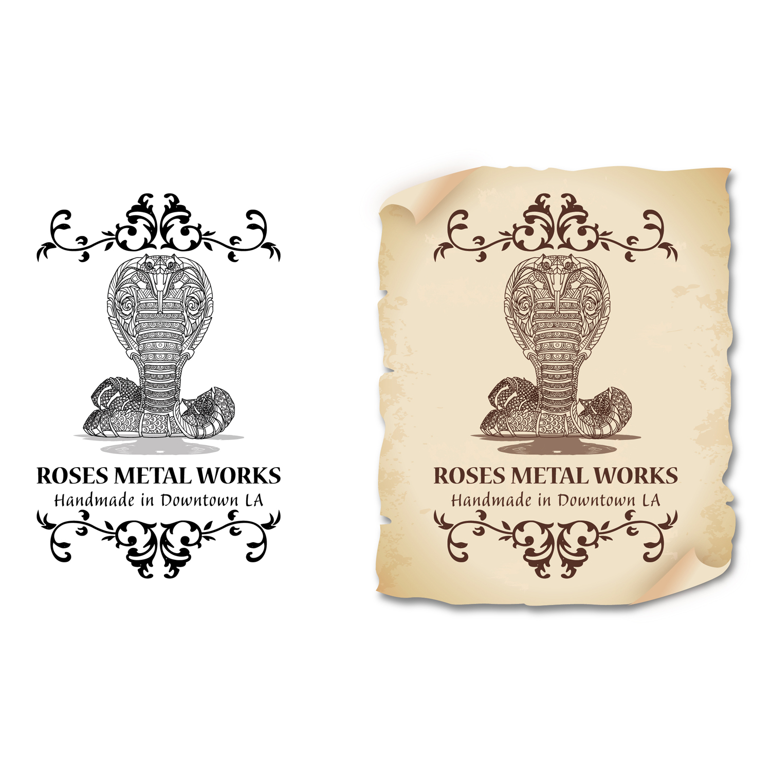 Design de Logo par ahmedalhussany pour Roses Metal Works  | Design #19942037