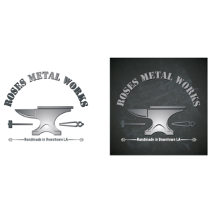 Logo Design by ahmedalhussany for Roses Metal Works  | Design: #19942041