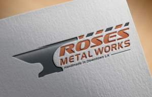 Logo Design by Atec for Roses Metal Works  | Design: #19936795