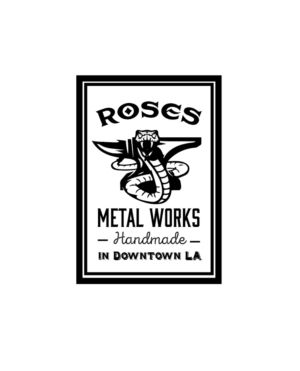 Logo Design by jose_luiz for Roses Metal Works  | Design: #19948348