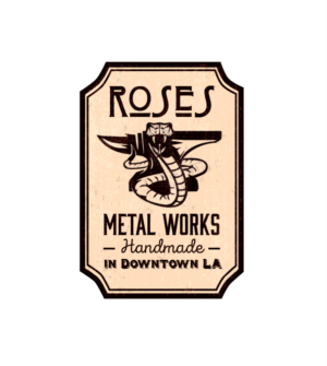 Logo Design by jose_luiz for Roses Metal Works  | Design: #19948752