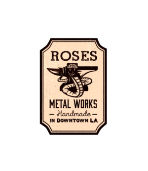 Logo Design by jose_luiz for Roses Metal Works  | Design: #19948778