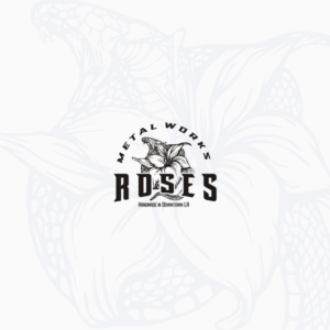 Diseño de Logo por gray mind para Roses Metal Works  | Diseño #19981164
