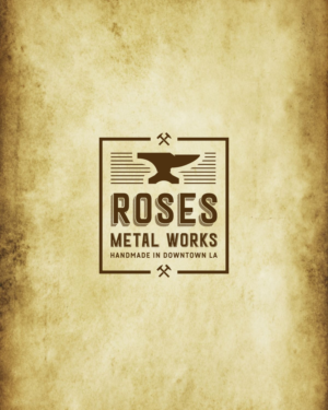 Roses Metal Works  | Logo Design by Roy