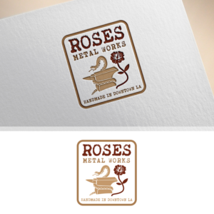 Diseño de Logo por Maxo-Biz para Roses Metal Works  | Diseño: #19953985