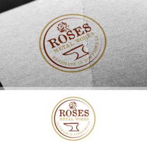 Diseño de Logo por Maxo-Biz para Roses Metal Works  | Diseño: #19966109