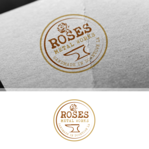 Diseño de Logo por Maxo-Biz para Roses Metal Works  | Diseño: #19966110