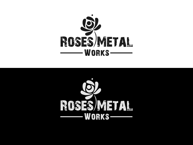 Logo Design by Trisha Akter for Roses Metal Works  | Design #19990706