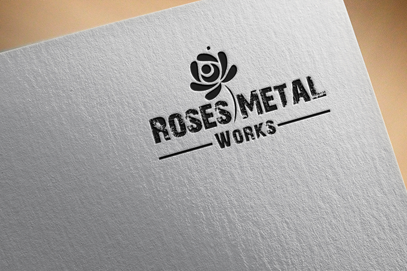 Logo Design by Trisha Akter for Roses Metal Works  | Design #19990707