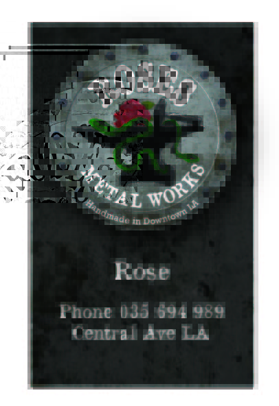 Logo-Design von Jessica Harkness 2 für Roses Metal Works  | Design #19959373