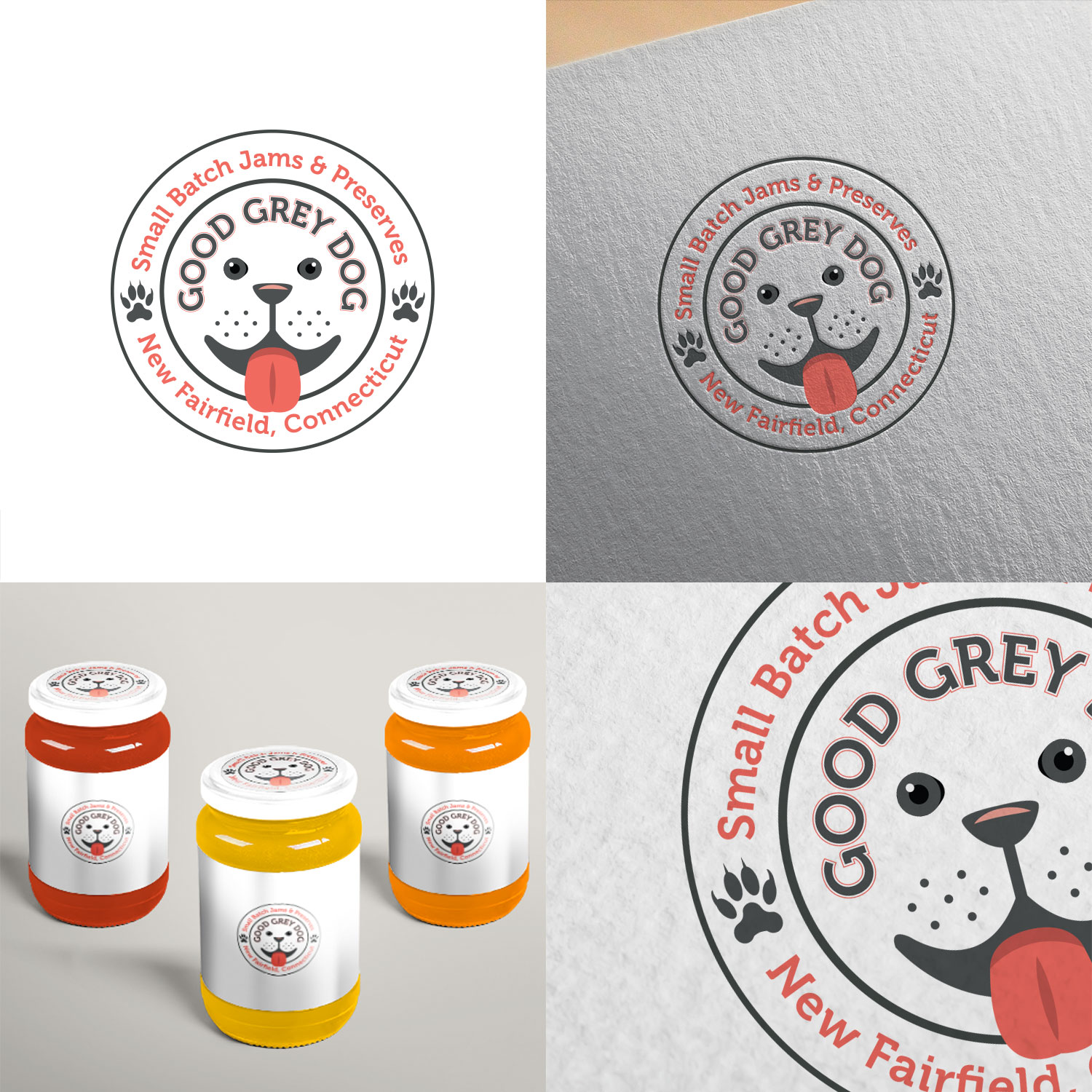 Logo Design by mani786 for Good Grey Dog | Design #19921684