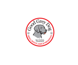 Good Grey Dog, Small Batch Jams & Preserves, New Fairfield, Connecticut (see attached file) | Logo Design by Buck Tornado