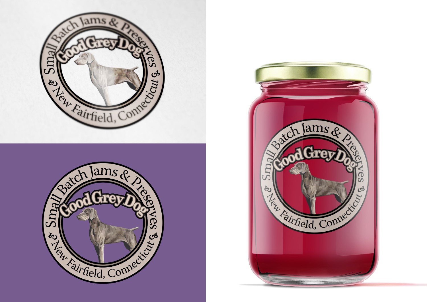 Logo Design by bojboga for Good Grey Dog | Design #19983910