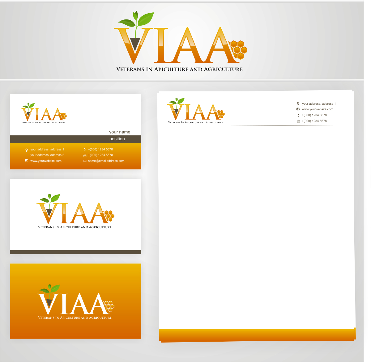 Diseño de Logo por R16 para VIAA at Blue Yonder Organic Farm | Diseño #3008194