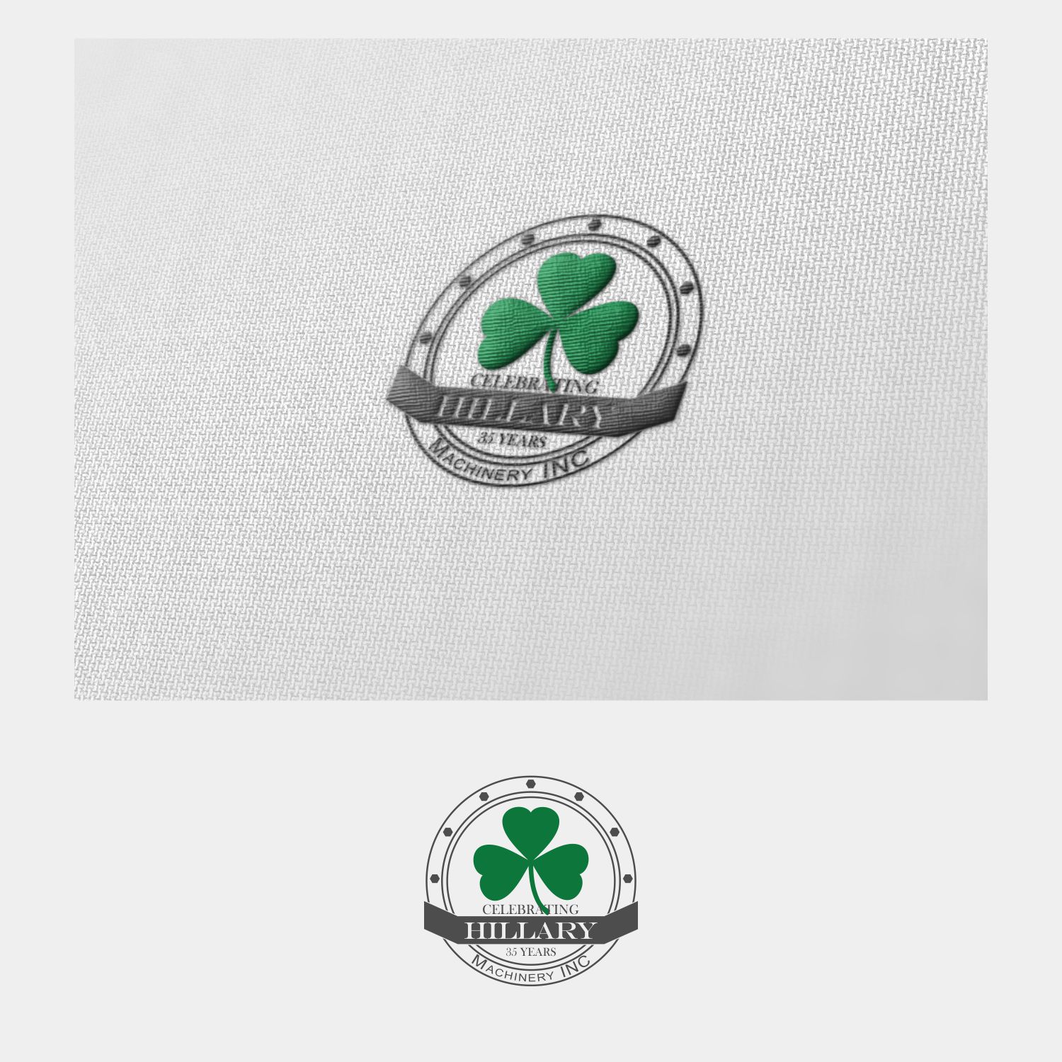 Logo Design by adie_78 for Hillary Machinery Inc | Design #19908393