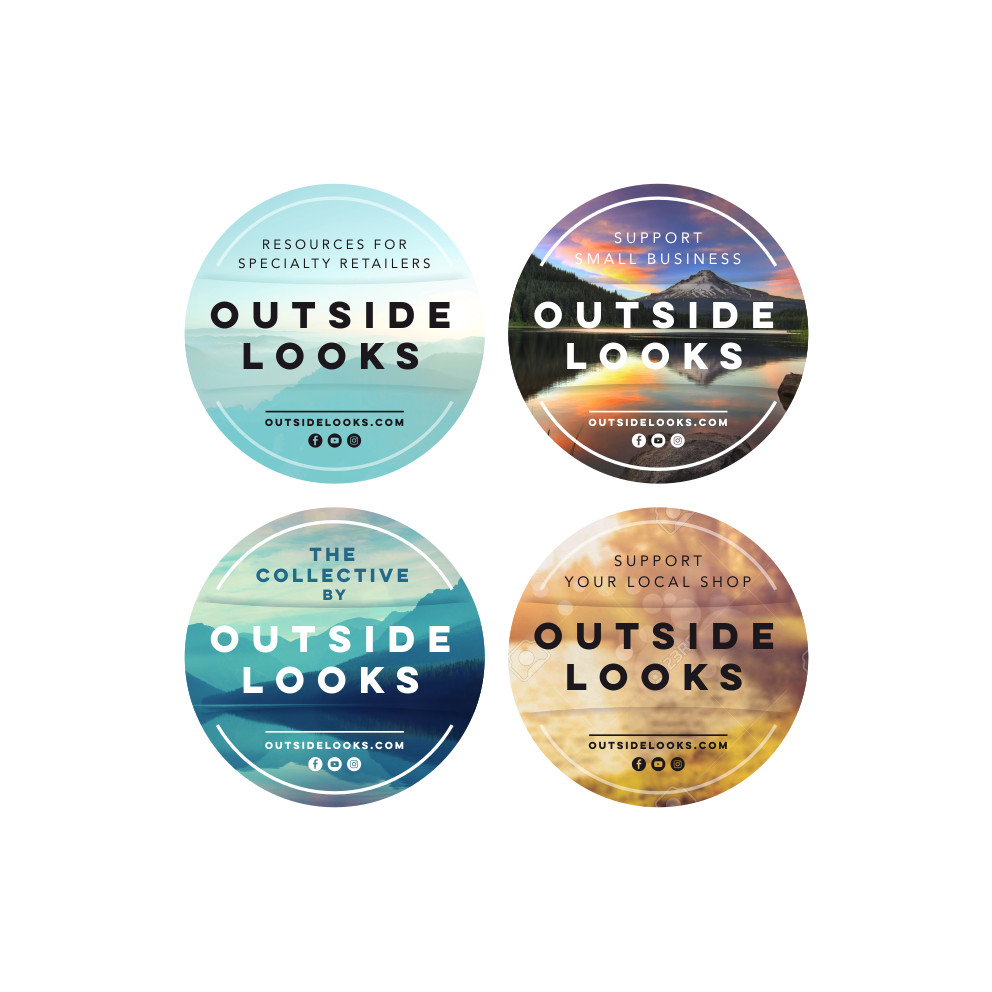 business sticker design