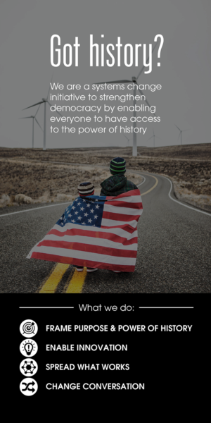 Help us share the power of history | Flyer-Design von Pinky 