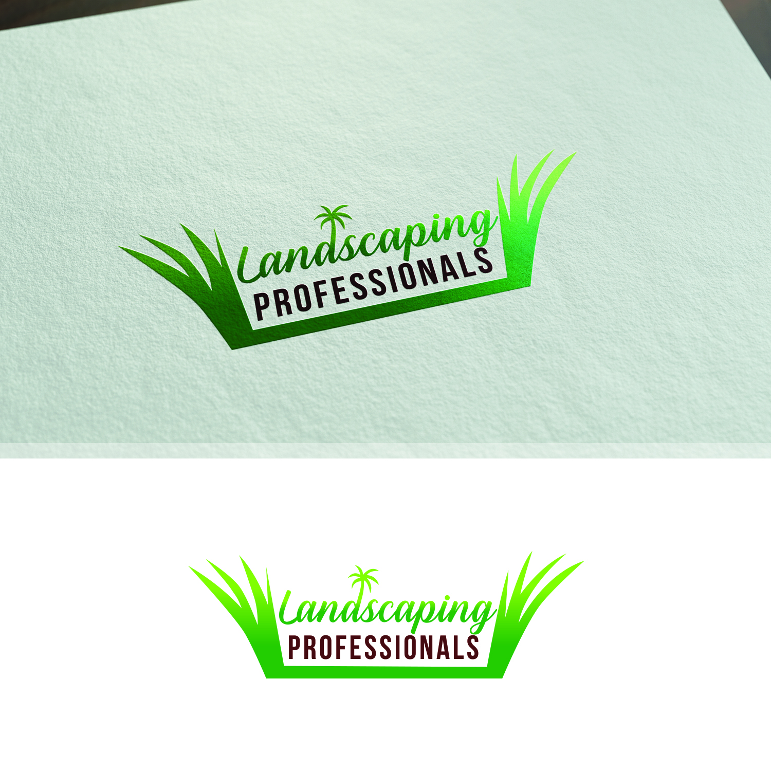 Logo Design by Maxo-Biz for Buildcon Inc. DBA Brevard Lawns | Design #19908091