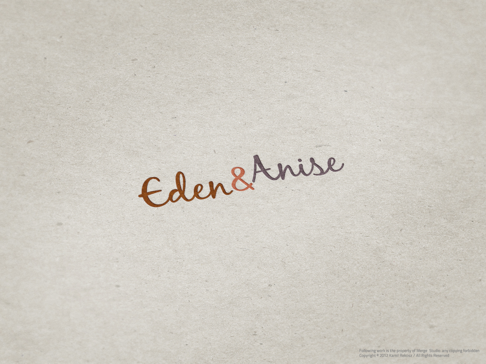 Logo Design by MergeStudio for Eden & Anise Pty Ltd | Design #690155