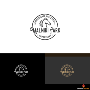 Malniri Park - Thoroughbred Horse Stud...Hawkesbury | Diseño de Logo por Graphic Bricks