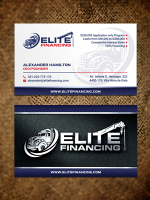 Equipment Finance Specialist I work with companies who need the funds to buy their equipment | Design de Carte de Visite par Sandaruwan