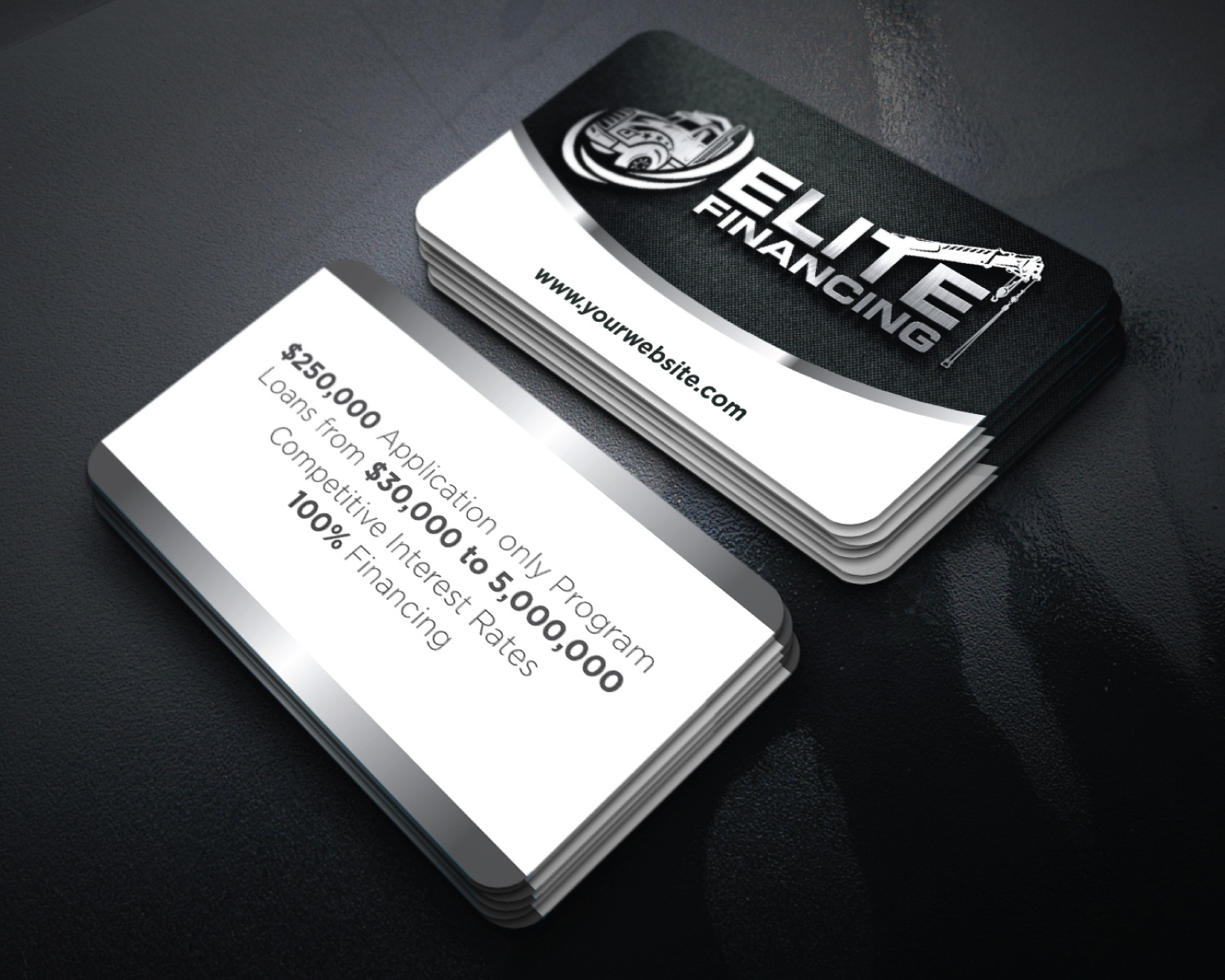 Business Card Design by LAXMI DESIGNHUB for Elite Financing LLC | Design #19922028